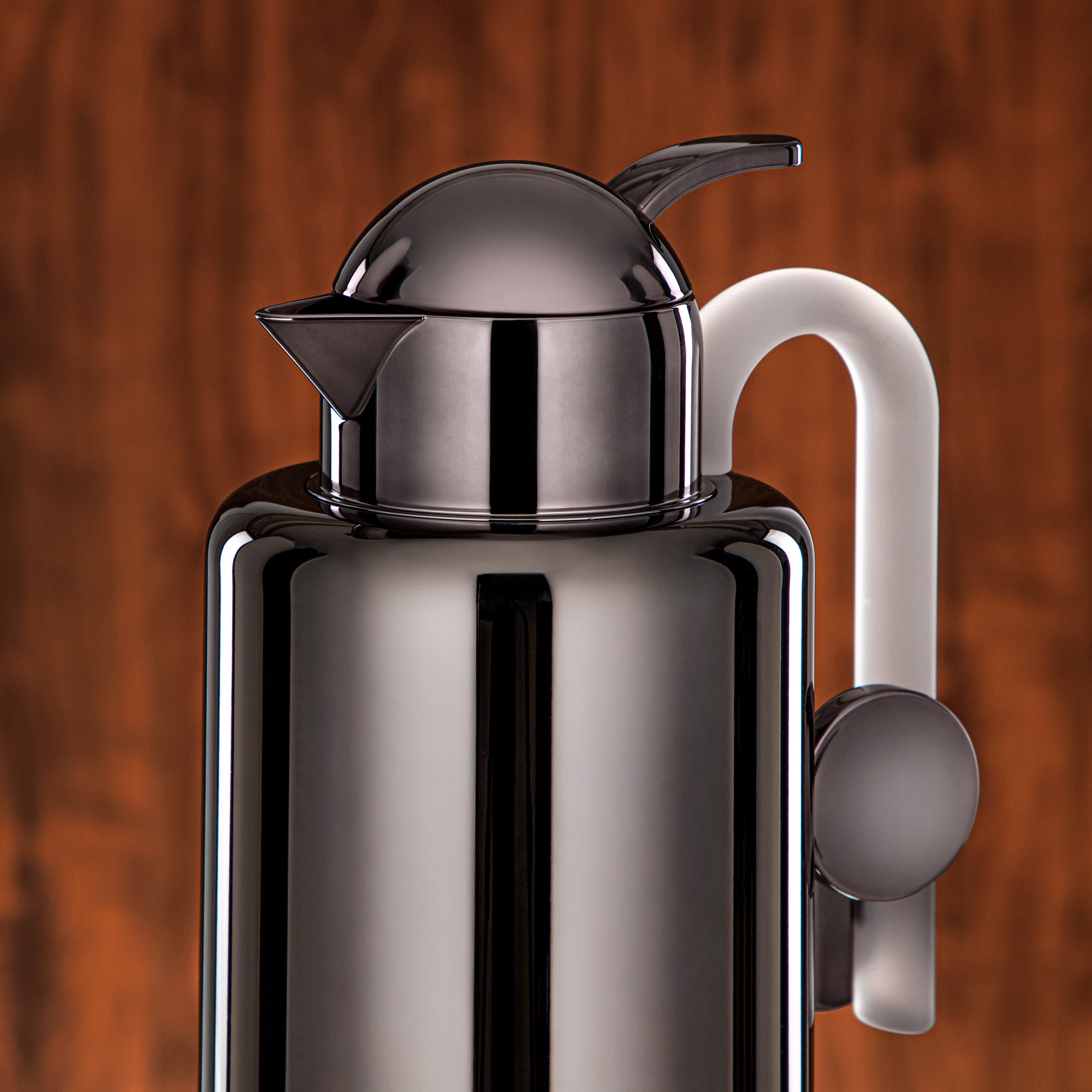 Almarjan Vacuum Flask Set Gun Black & Frost (FG819-100/150 GBL/FA)