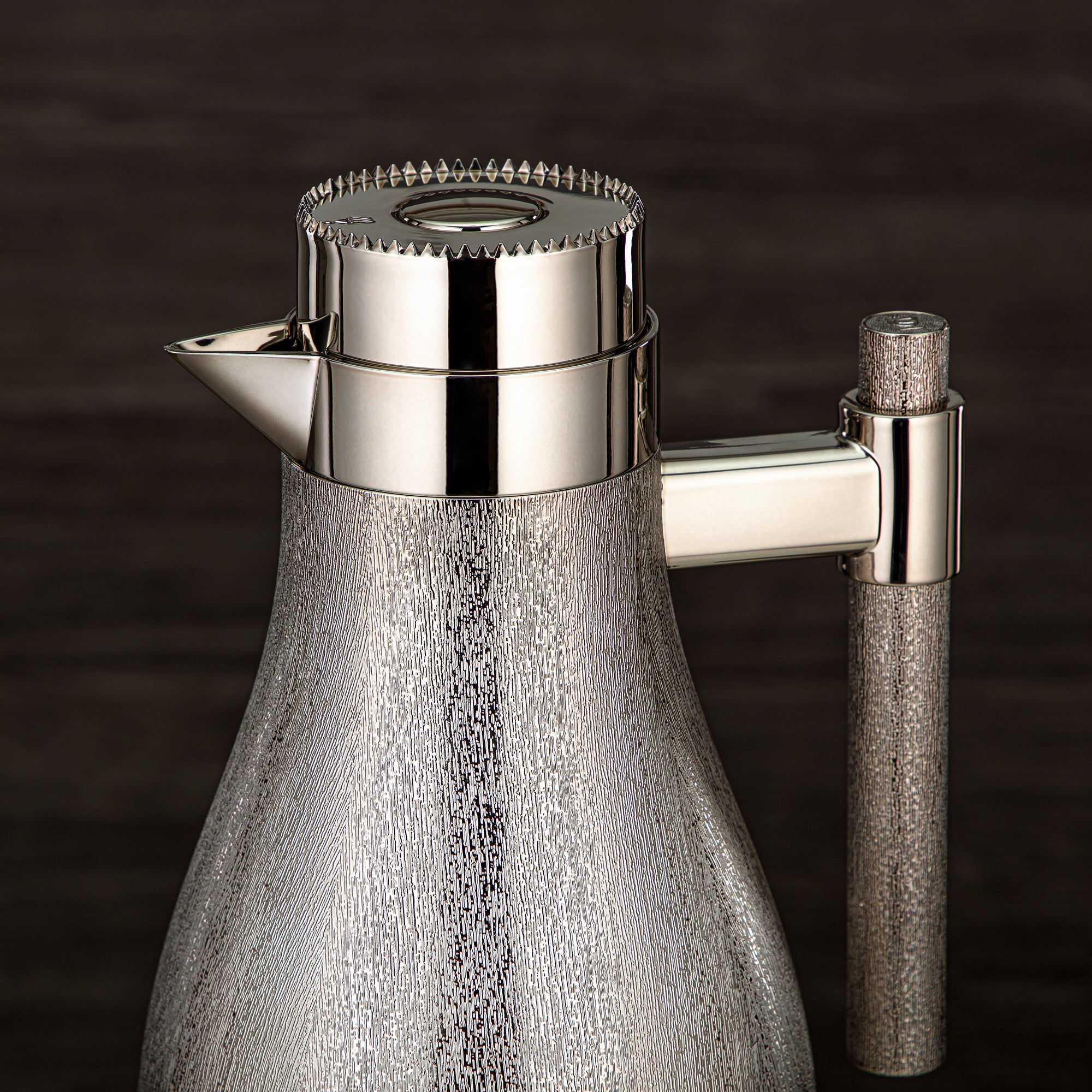 طقم ترامس المرجان ABS زر ضغط 1 لتر + 1 لتر نيكل (GOK-N-N-N) - تقديم أنيق