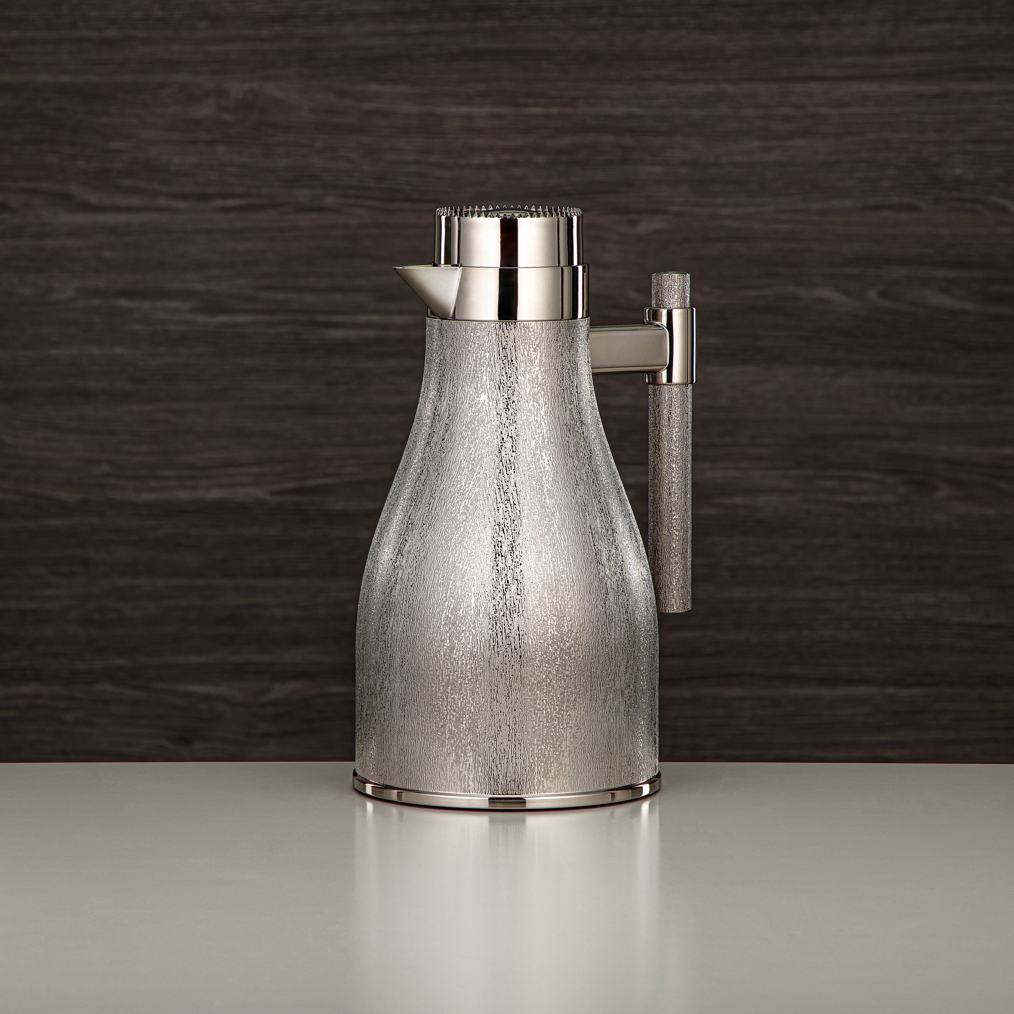 طقم ترامس المرجان ABS زر ضغط 1 لتر + 1 لتر نيكل (GOK-N-N-N) - تقديم أنيق