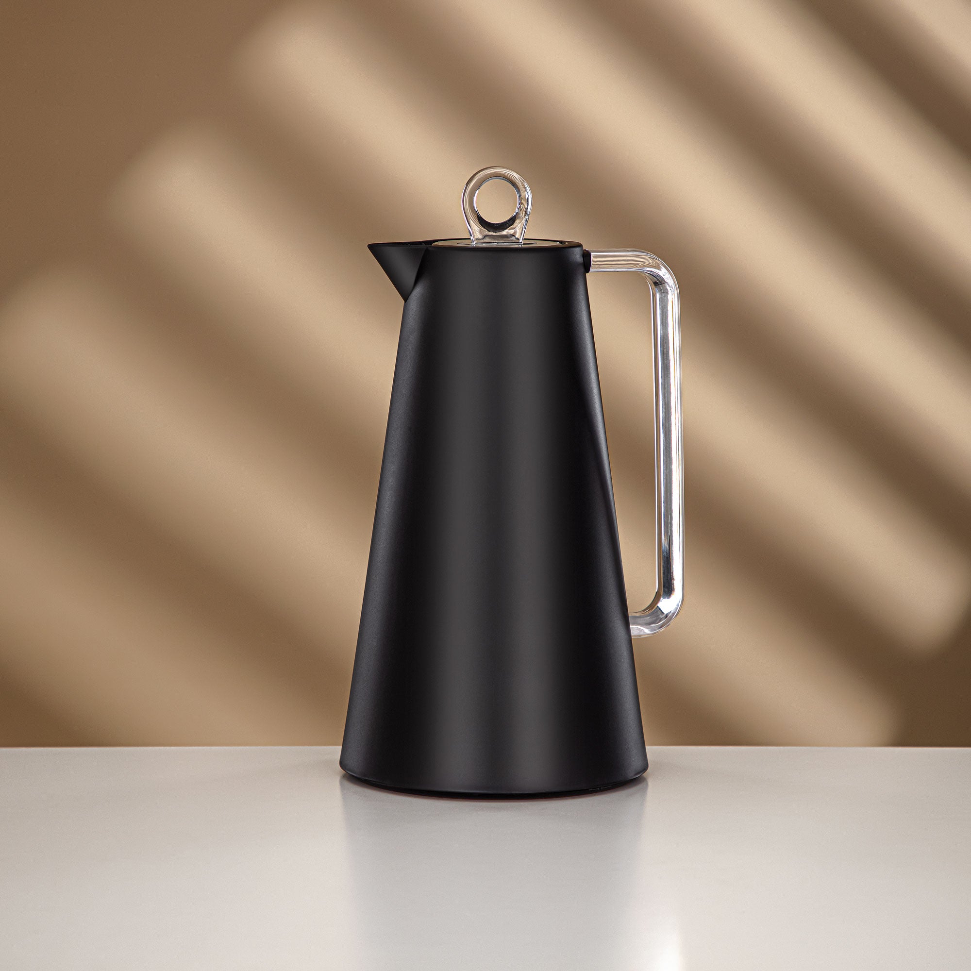 طقم ترامس المرجان أسود وشفاف