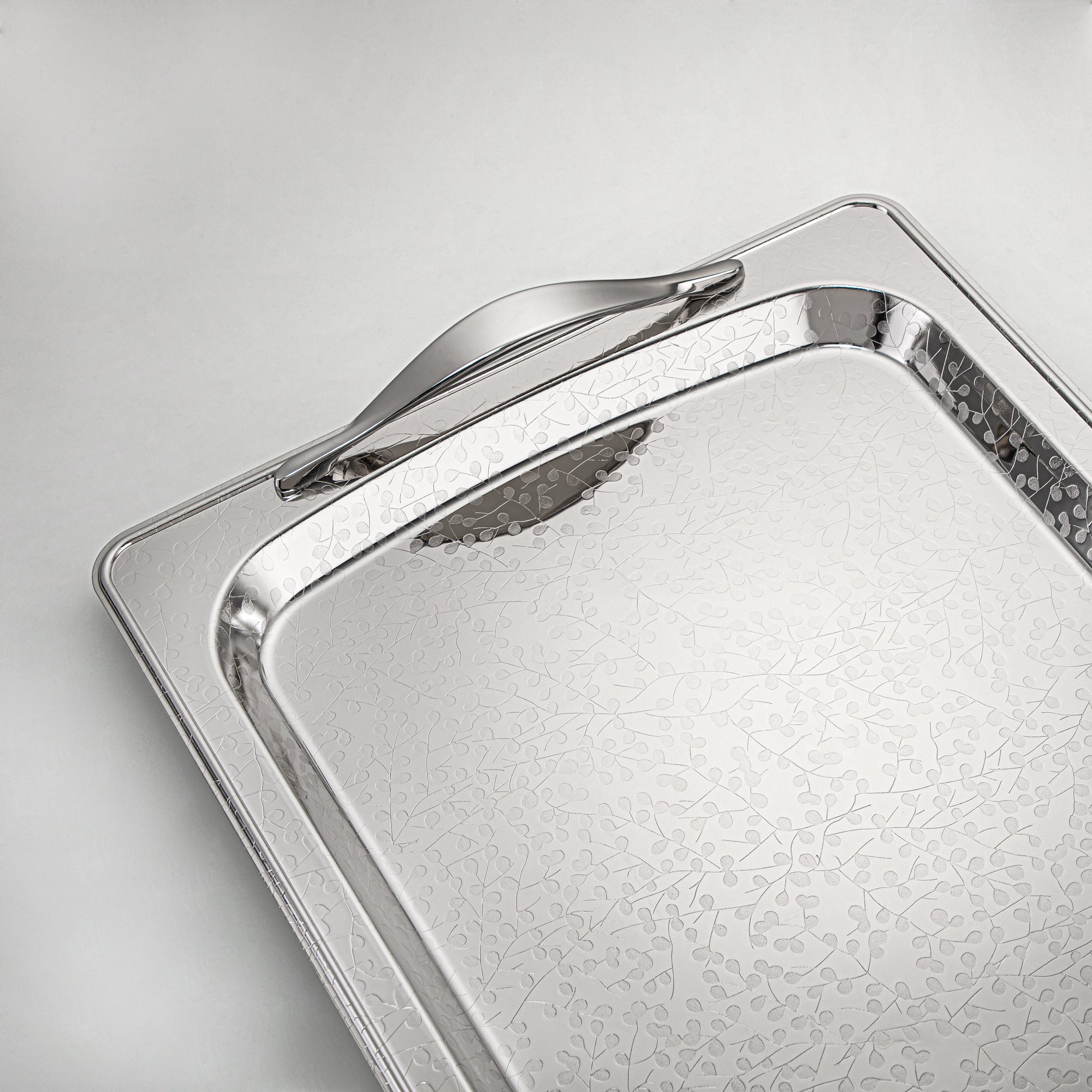 Almarjan 3 Pieces Serving Tray Set Silver - HT2411002