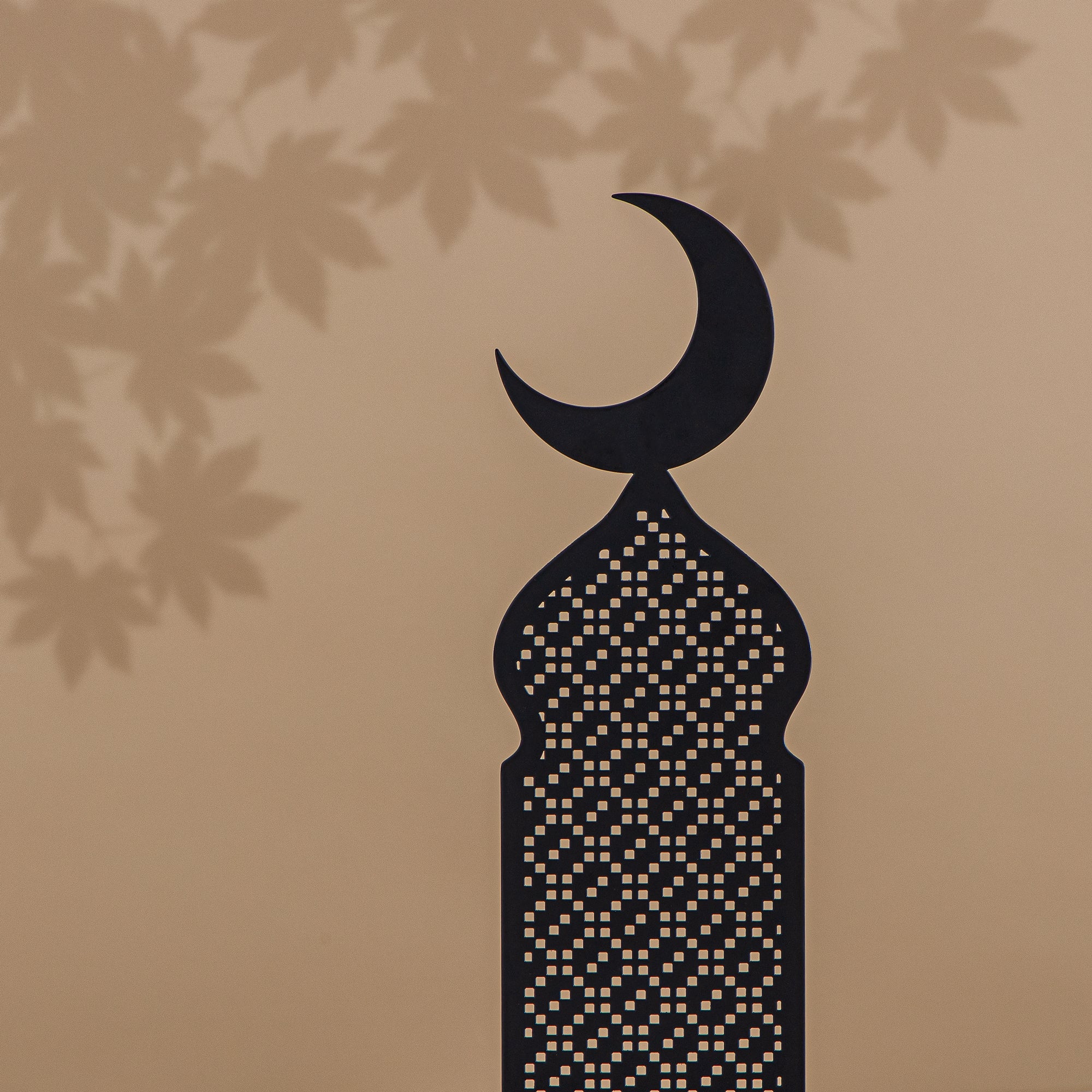 Almarjan Moon Table Decoration, Black (MD-3032 B) - Ramadan Decoration