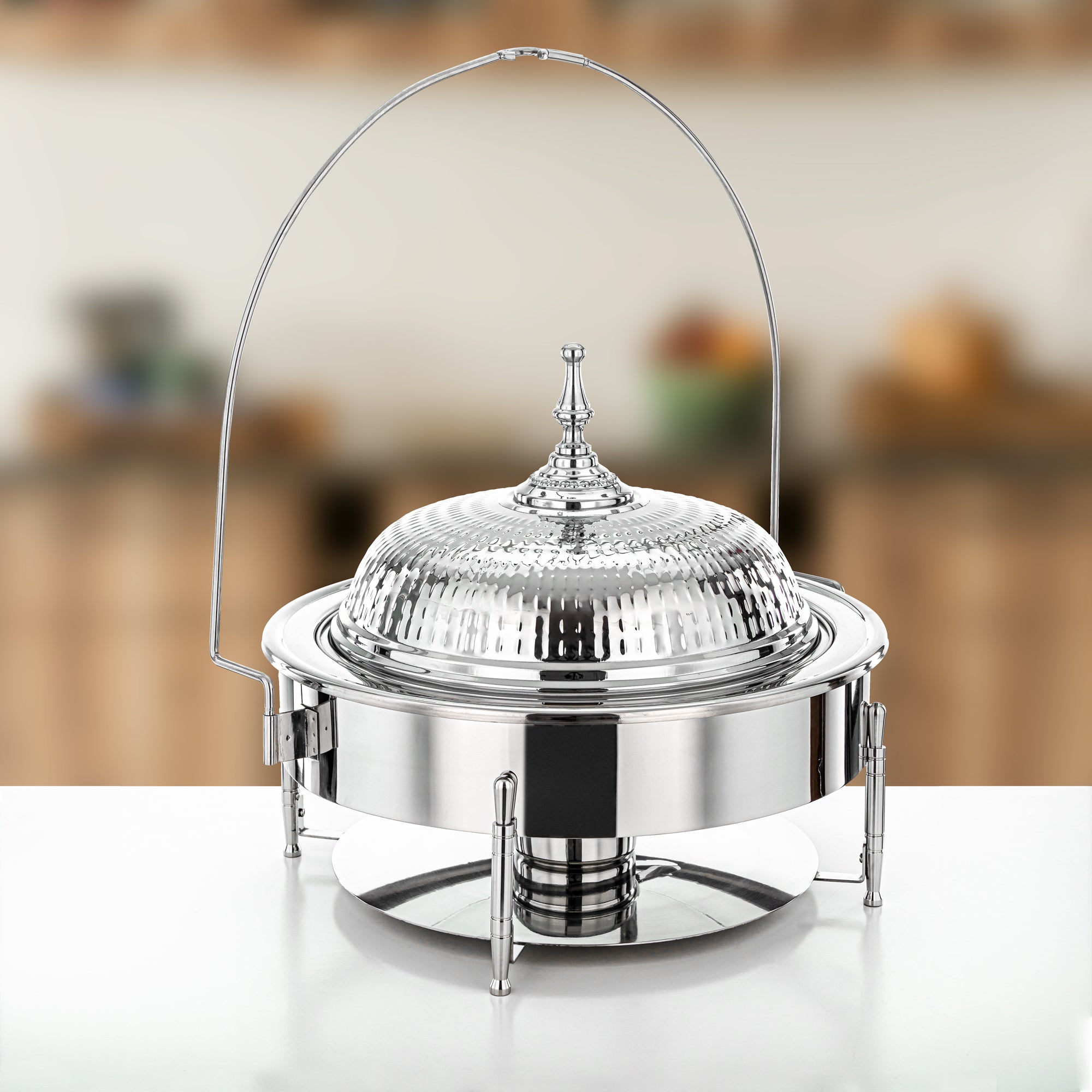 Almarjan Chafing Dish 50 cm Mirror Finish