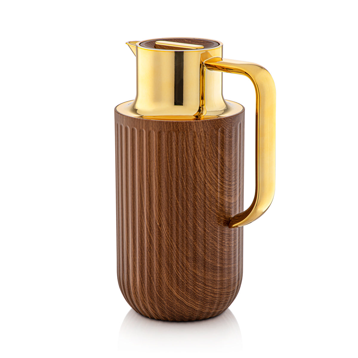 Almarjan 1,6 liter vakuumkolbe lys træ og guld - 2C122-160 LW/G