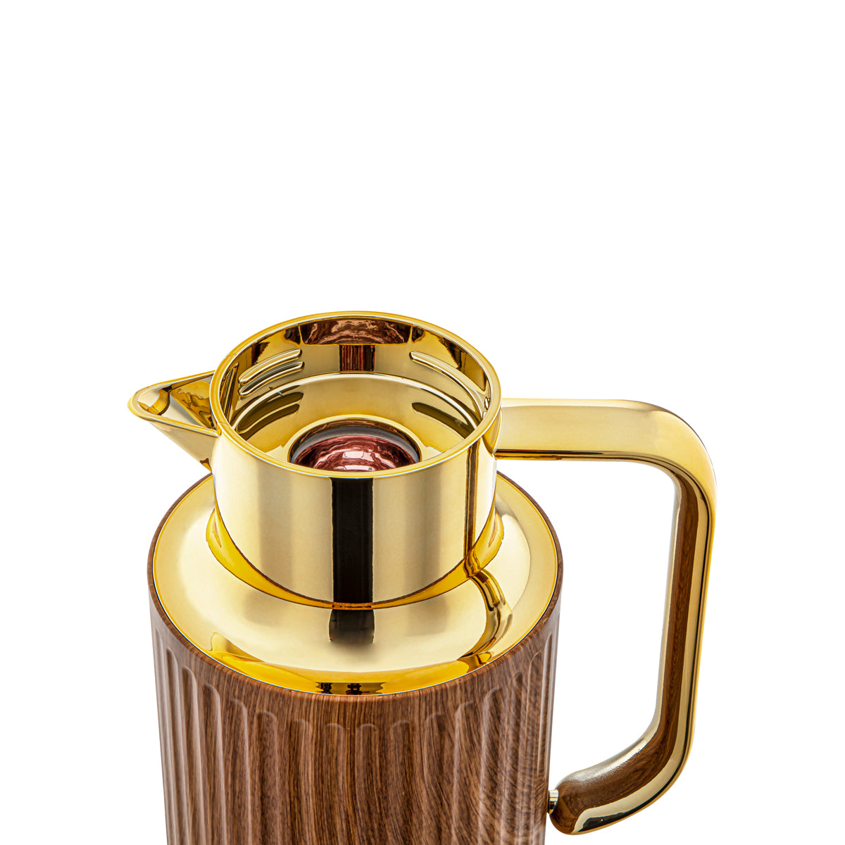 Almarjan 1,6 liter vakuumkolbe lys træ og guld - 2C122-160 LW/G