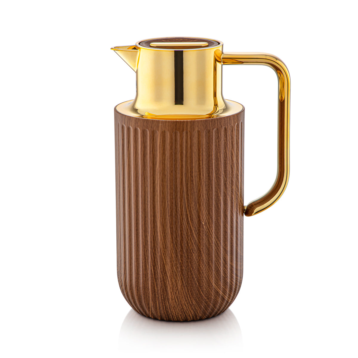 Almarjan 1,6 liter vakuumkolbe lys træ og guld - 2C122-160 LW/G