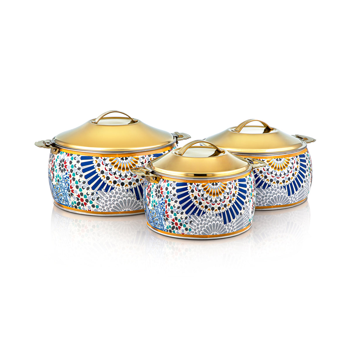 Almarjan 3 stykker Fonon Collection Rustfrit Stål Hot Pot - H23SHF1