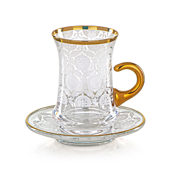 Tasse à thé en verre Almarjan 120 ML - 1265B-0001P-AGW