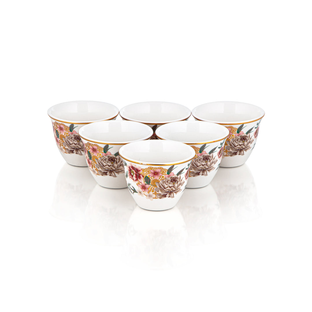 Almarjan 29 Pieces Tea Set - SDT07/10HF-23-14A,28-SDT-TR-14A