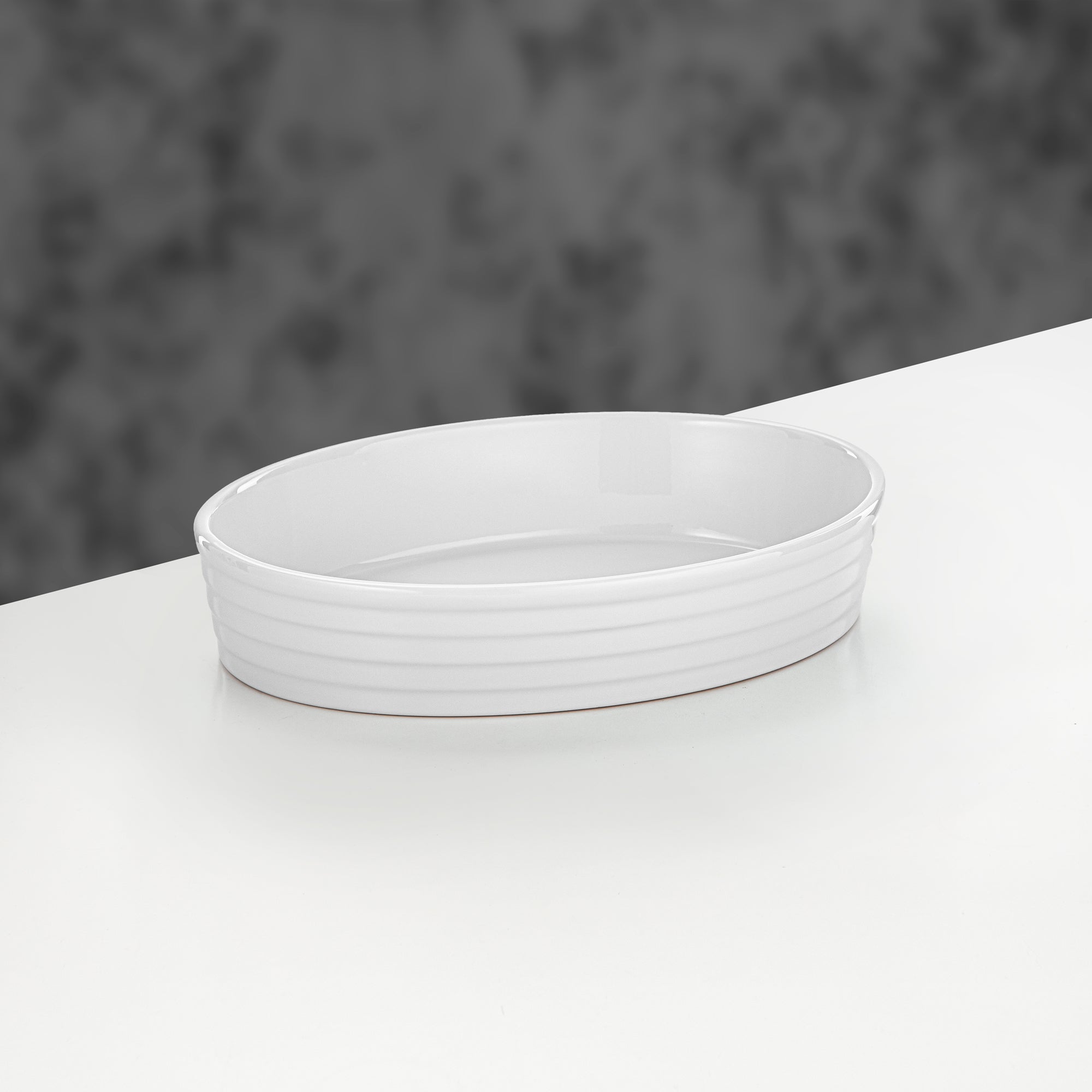 Almarjan Oval Hot Pot 2.8L Grey & Matt Gold