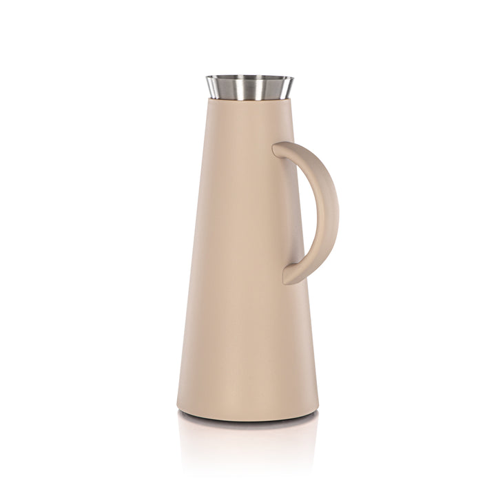 Almarjan 1 liter vakuumkolbe Beige &amp; Sølv - 75410-MC