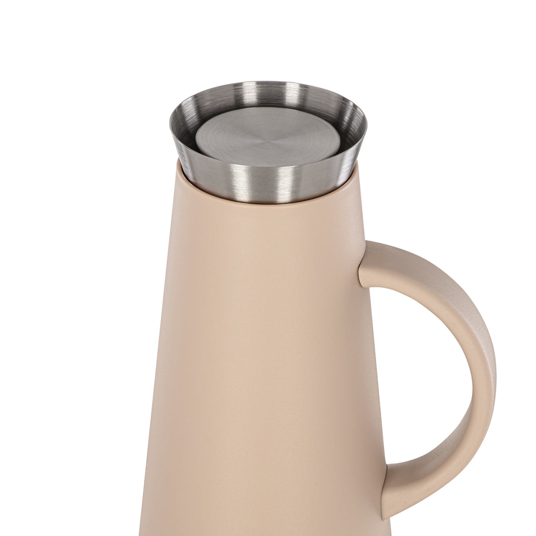 Almarjan 1 liter vakuumkolbe Beige &amp; Sølv - 75410-MC