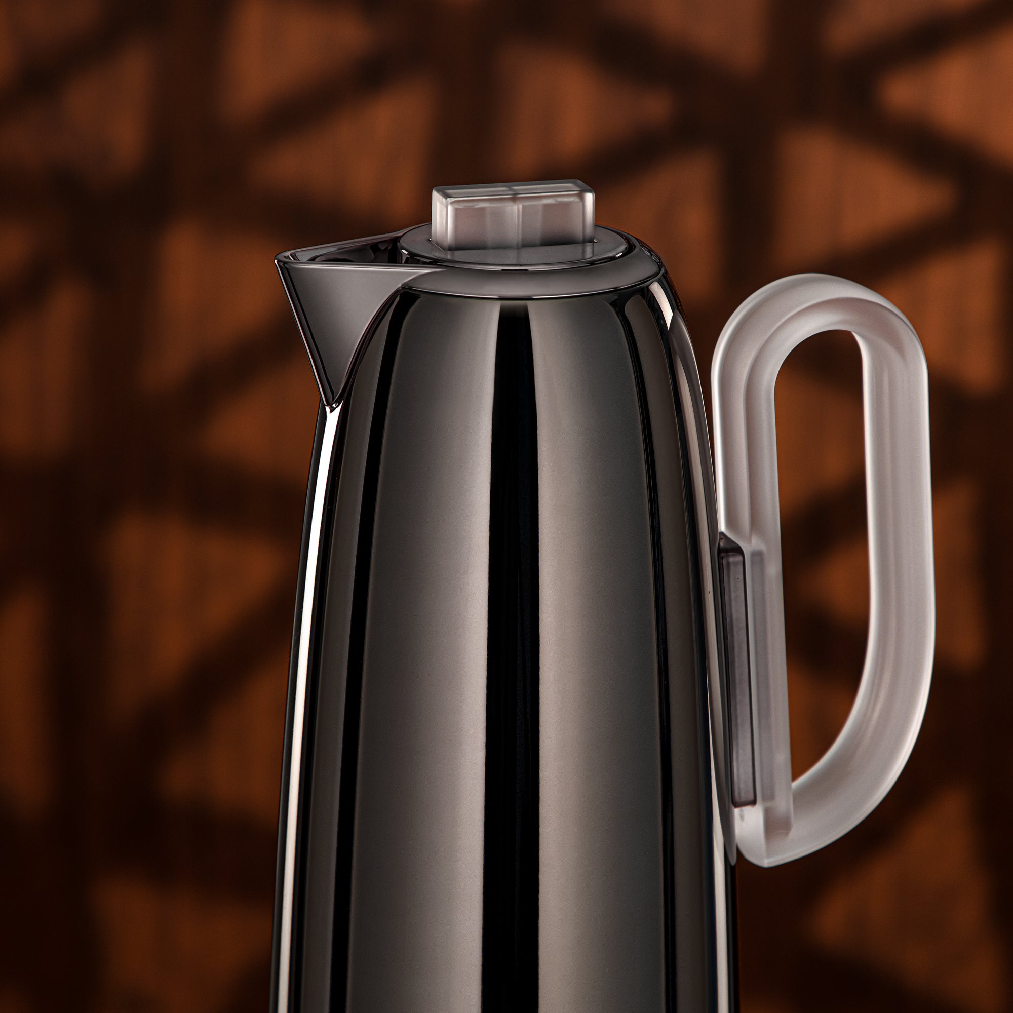 Almarjan Vacuum Flask Set 0.7L & 1L Gun Black & Frost