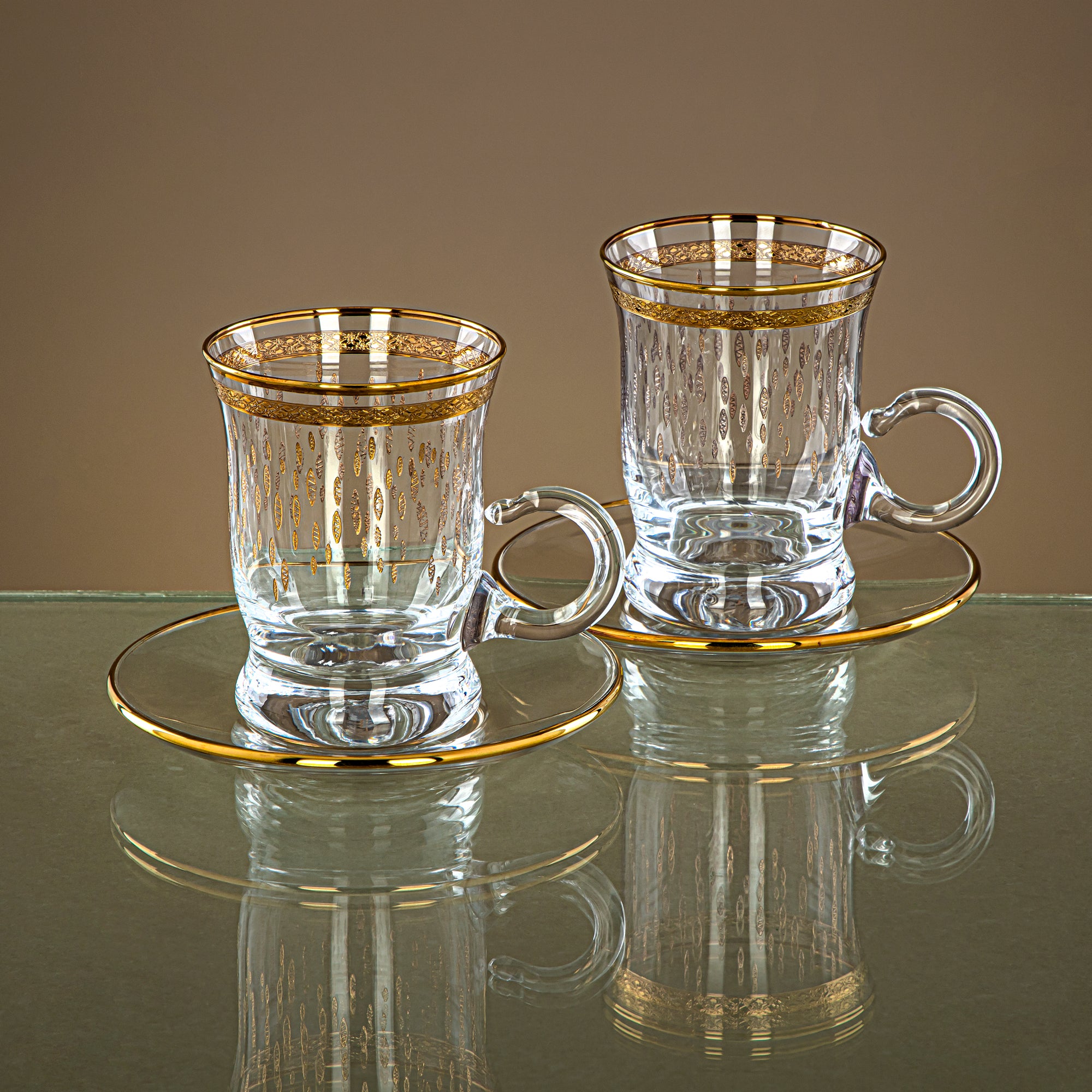 Combi 6 Pieces Glass Tea Cup Set - G1013/1Z-35/11