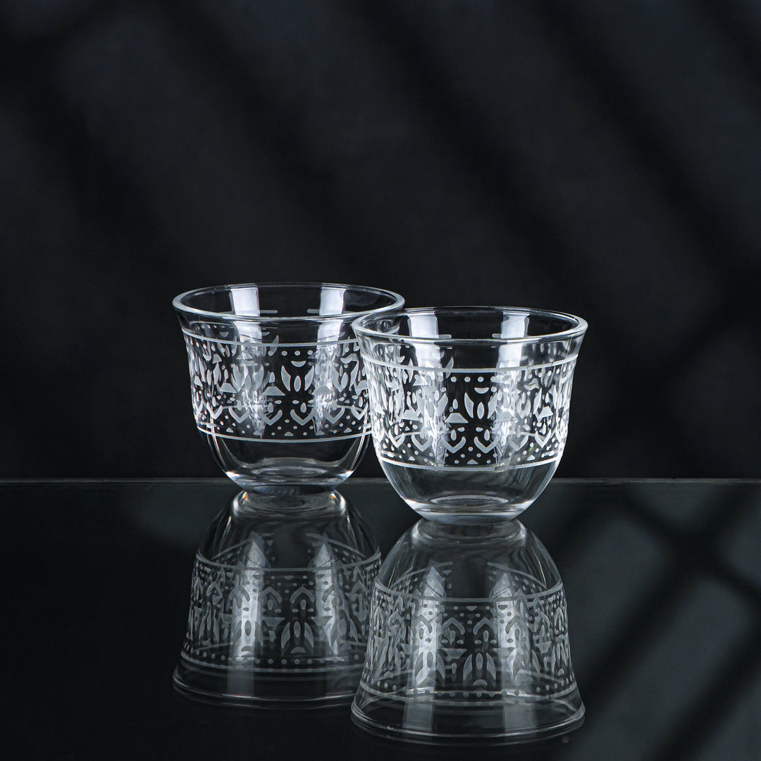 Almarjan 6 stykker Folk Collection Glas Cawa Cup - GLS2630001
