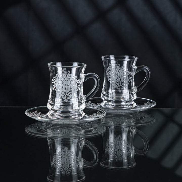 Almarjan 6 stykker Arch Collection Glas tekop - GLS2630005