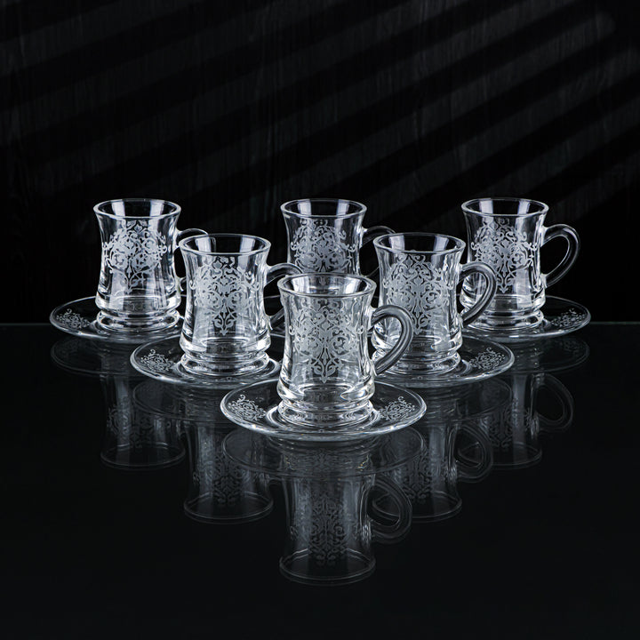 Almarjan 6 stykker Arch Collection Glas tekop - GLS2630005