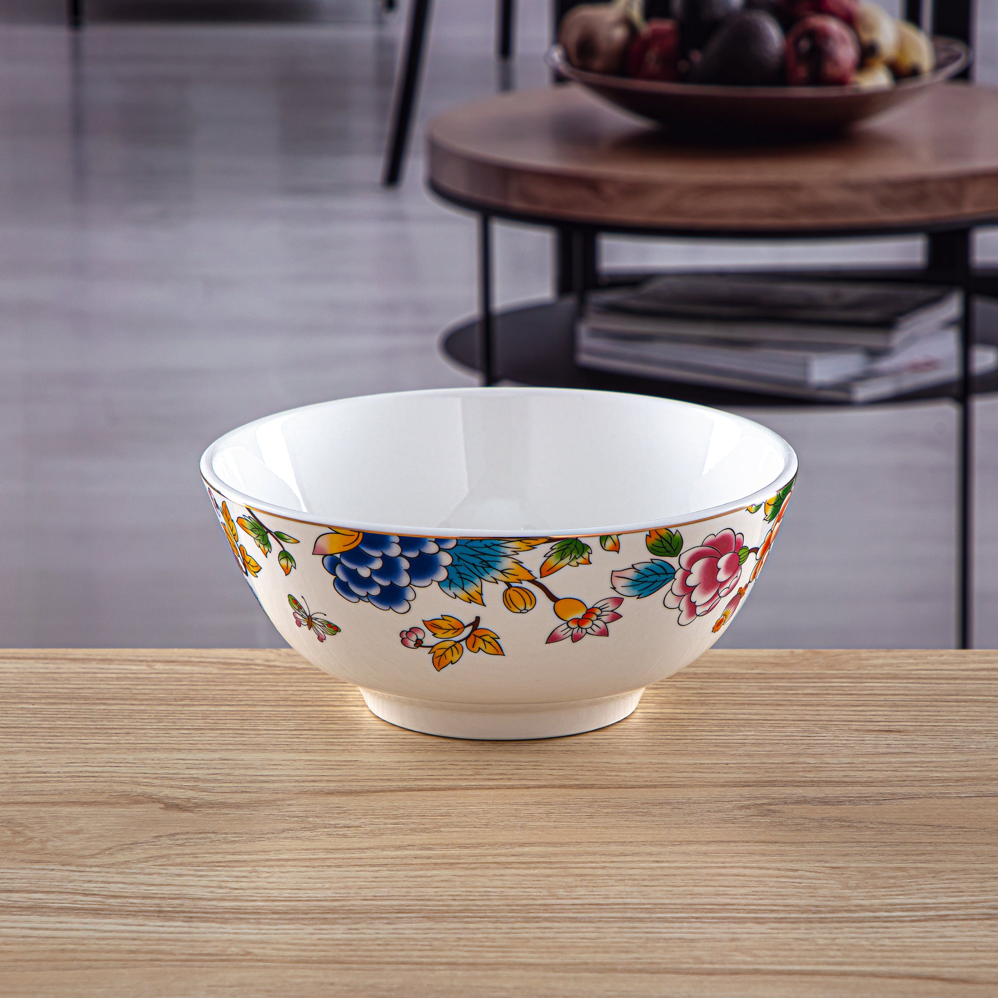 Almarjan 20 CM Fonon Collection Porcelain Serving Bowl - 2070