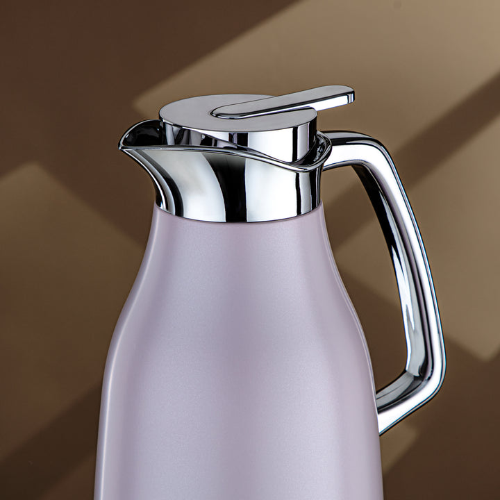 Almarjan 1 Liter Vacuum Flask Light Purple & Silver - RGC-1000Q404YZC