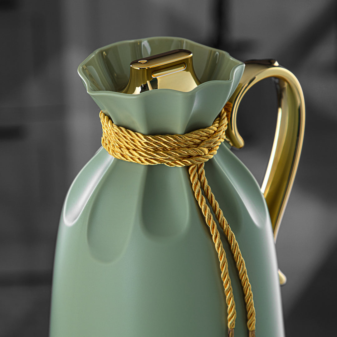 Almarjan 1 liter vakuumkolbe Willow Green &amp; Gold - SM-2D932-100 WLG/G/G