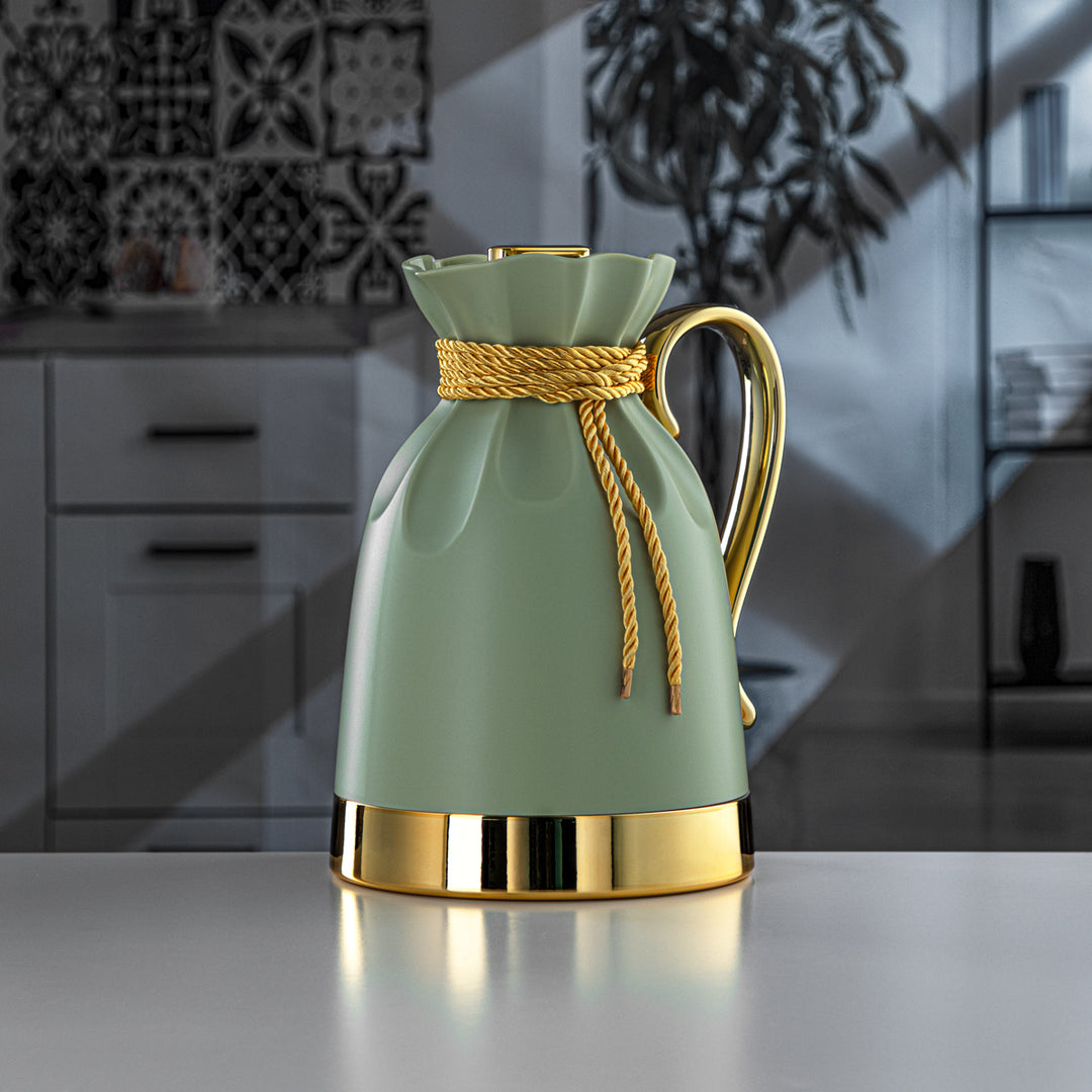 Almarjan 1 liter vakuumkolbe Willow Green &amp; Gold - SM-2D932-100 WLG/G/G