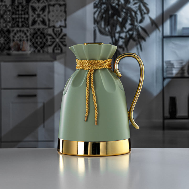 Almarjan 1 liter vakuumkolbe Willow Green &amp; Gold - SM-2D932-100 WLG/G/G