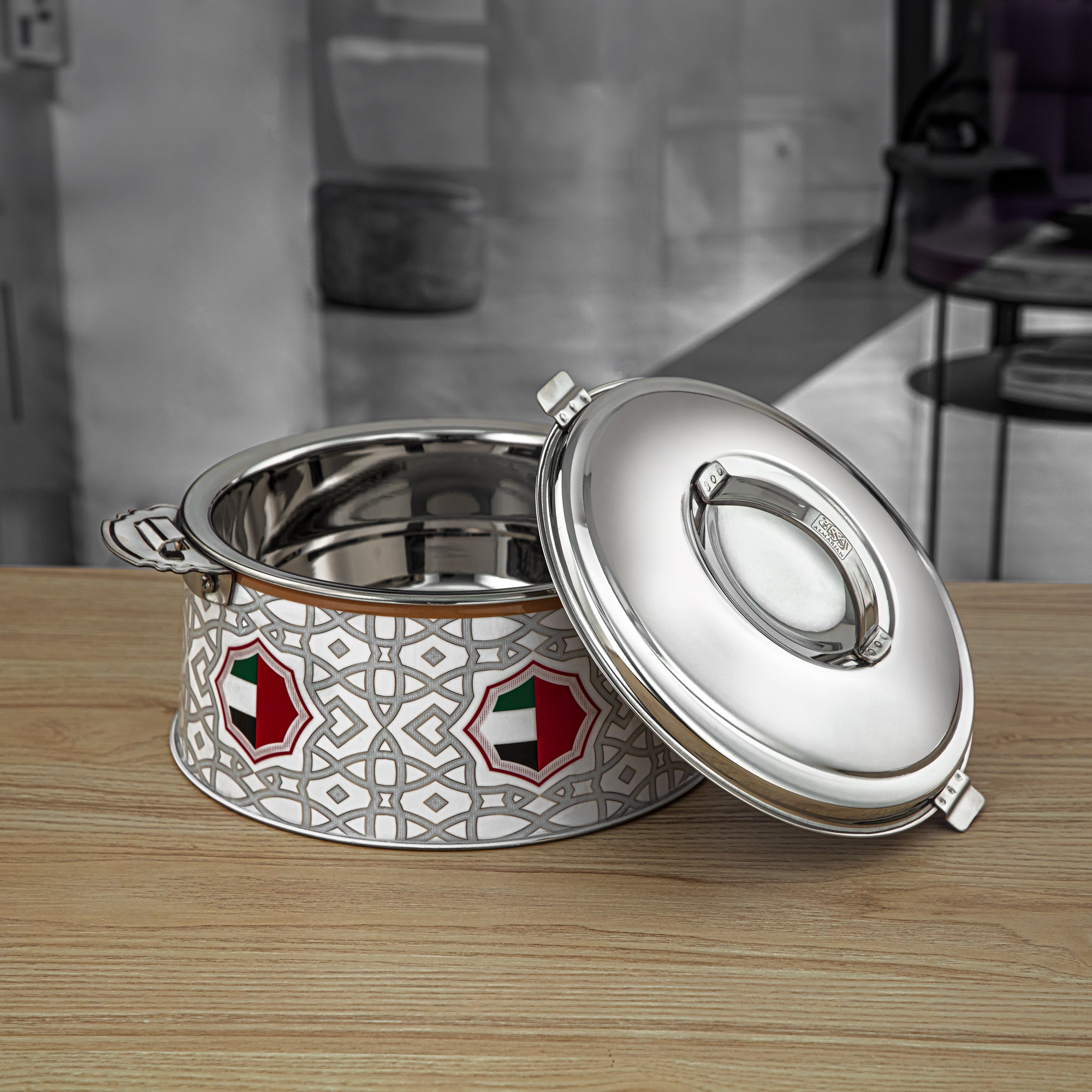 Almarjan 3 Pieces Fonon Collection Stainless Steel Hot Pot - H24SHF7