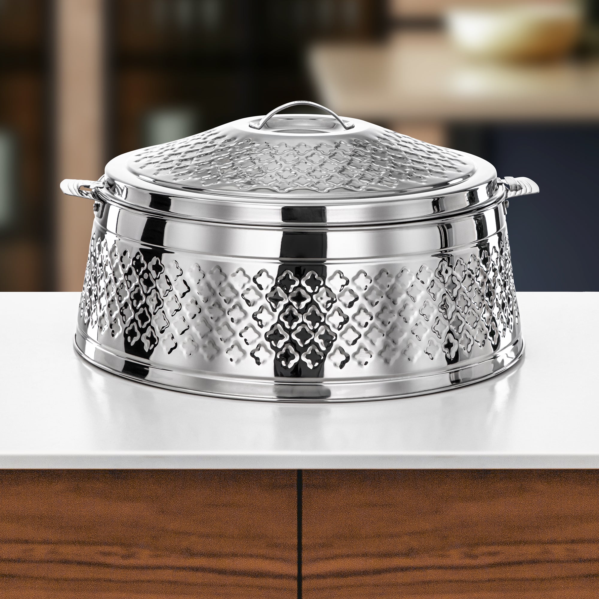 Almarjan Hot Pot 18000ml Silver (H25M11)