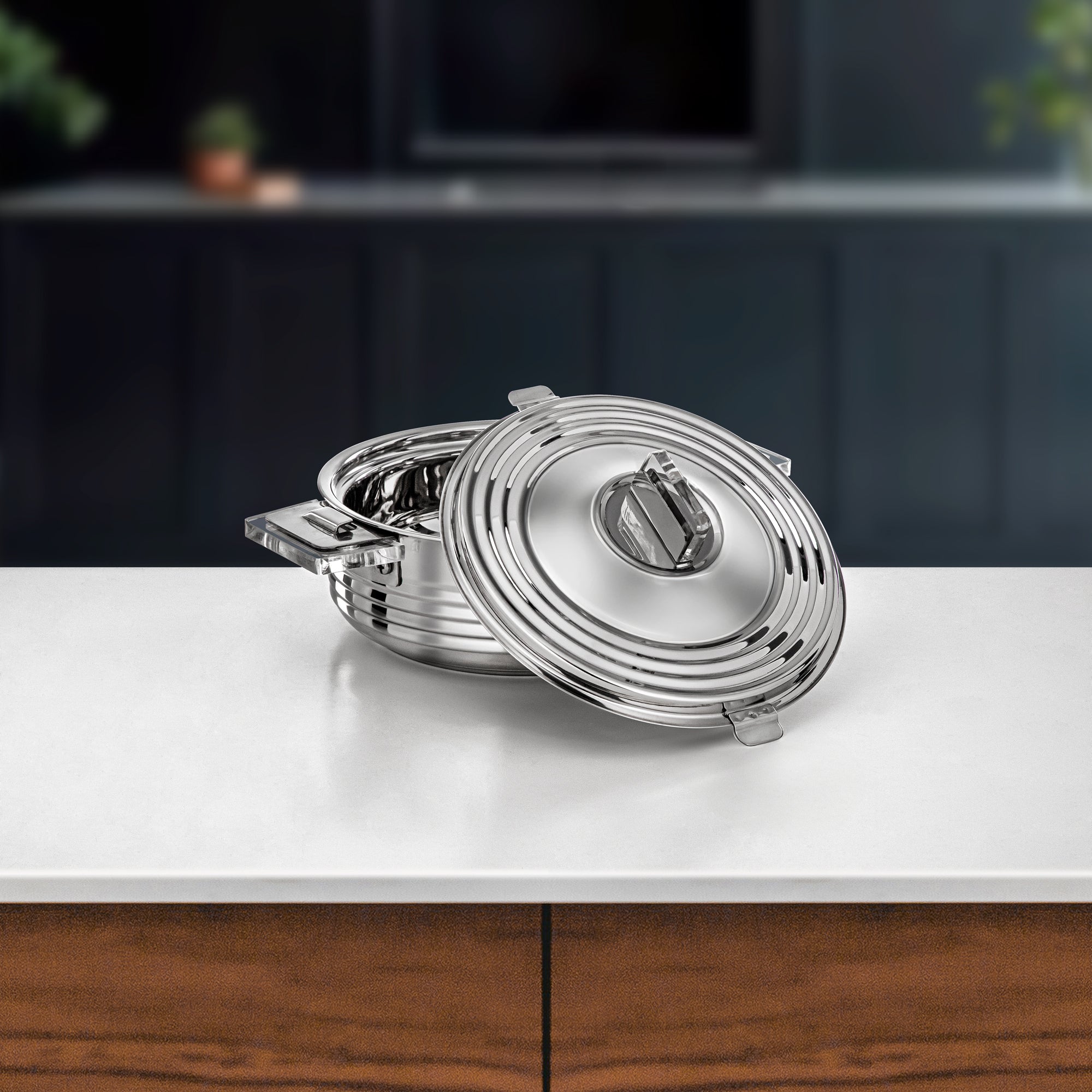 Almarjan Mahra Hot Pot 1.8 L Silver (H25P3)