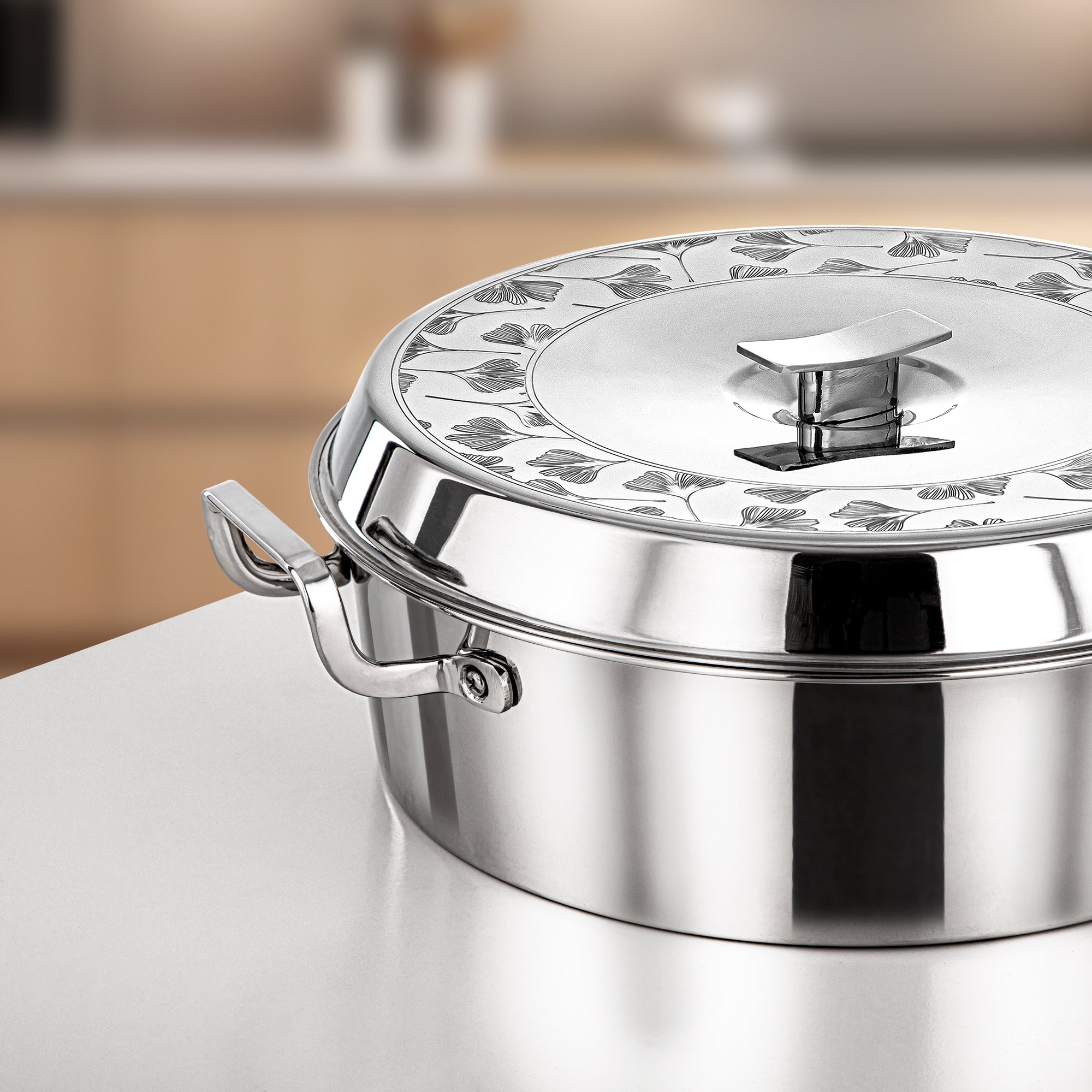 Almarjan Badr Hot Pot 30cm Silver