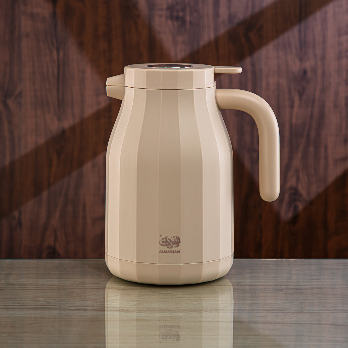 Almarjan 1.5 Liter Vacuum Flask Matt Beige - UKM20-150 MBG