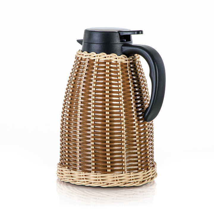 Almarjan 1,5 liter rattan samling vakuumkolbe - VAF0010324