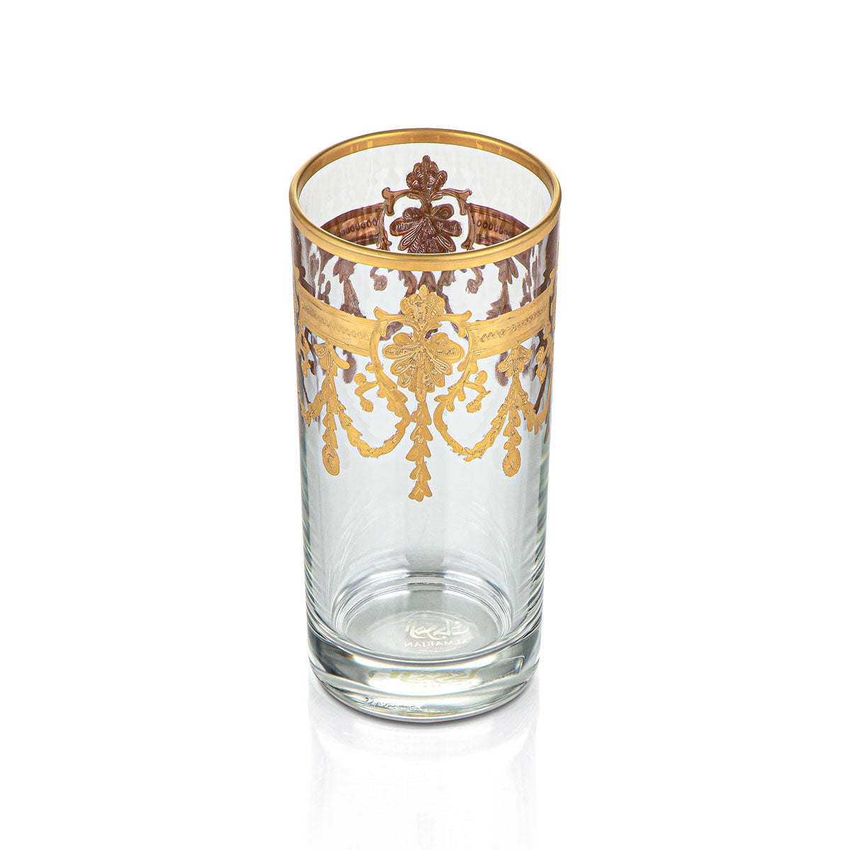 Almarjan 6 Pieces Glass Water Cup Set - 641/837