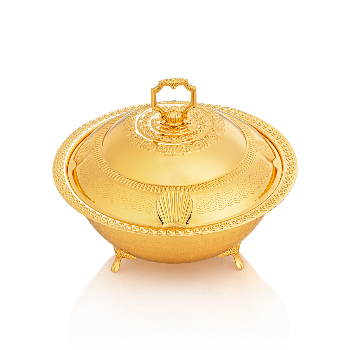 Almarjan 23 CM Sadaf Collection Date Bowl Gold - RB4432L-G