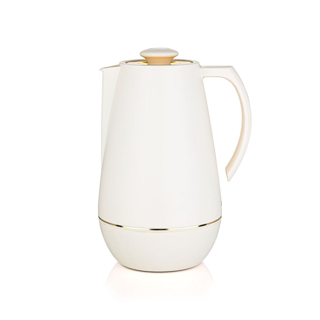 Shimizu 2 Pieces Vacuum Flask Set Matt Ivory & Gold - SM-1922AB-100 IV/G