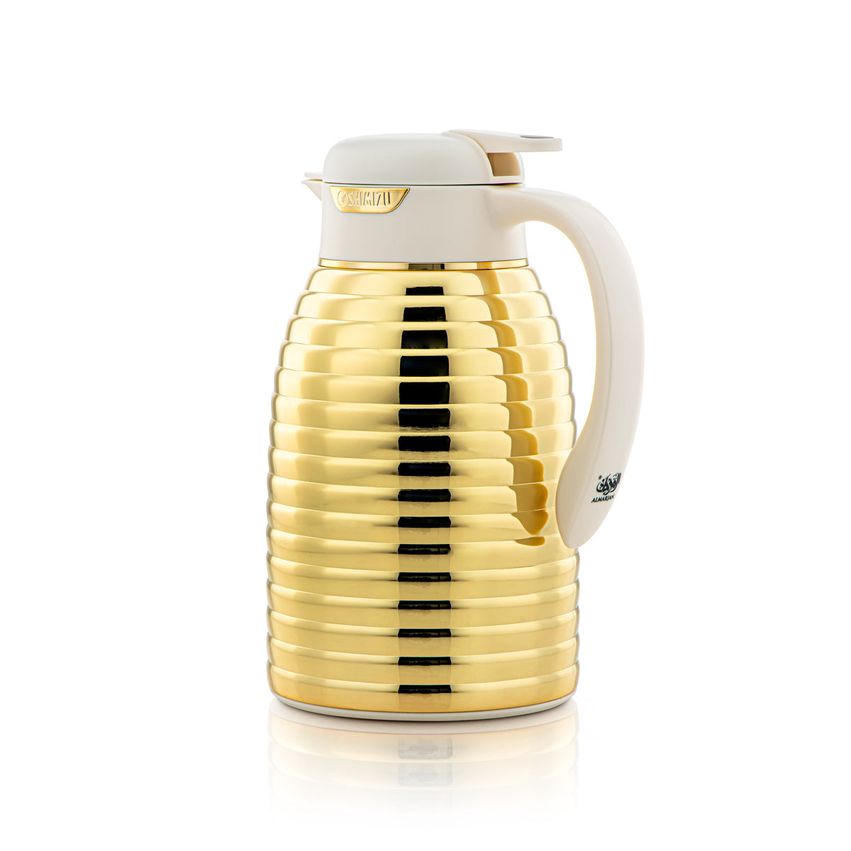 Almarjan 2 Pieces Vacuum Flask Set Gold - SM-2A25-070/100 ALL G