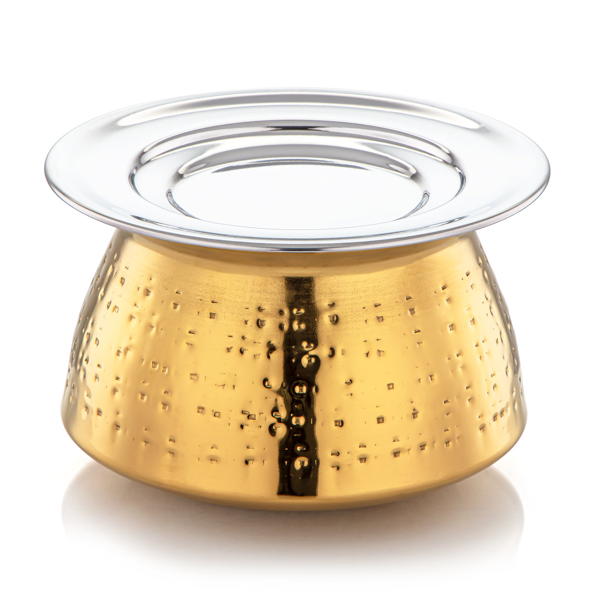 Almarjan 15 CM Stainless Steel Sweet Bowl Gold - STS0292756