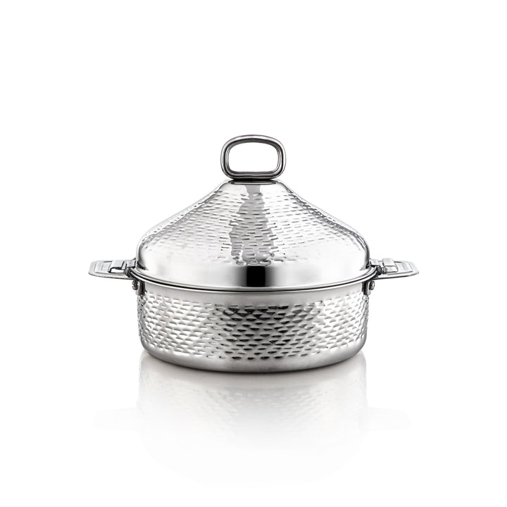 Almarjan 25 CM Abeer Collection Rustfrit Stål Hot Pot Sølv - H21M53 Lås