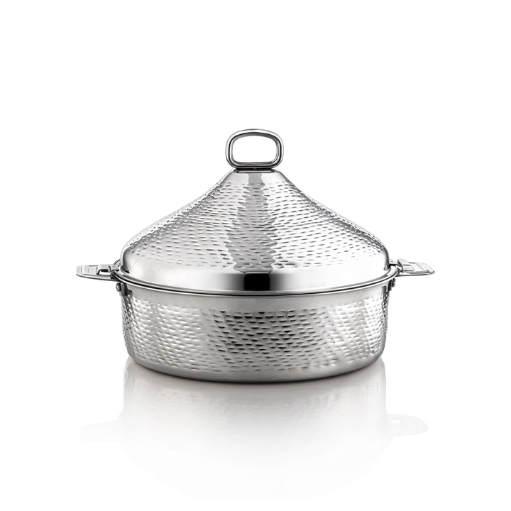 Almarjan 30 CM Abeer Collection Rustfrit Stål Hot Pot Sølv - H21M53 Lås