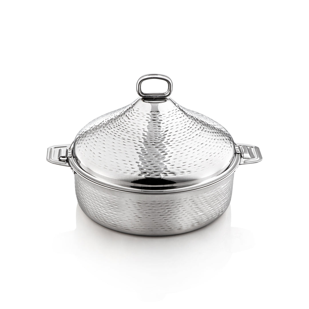 Almarjan 30 CM Collection Abeer Marmite Inox Argenté - Serrure H21M53