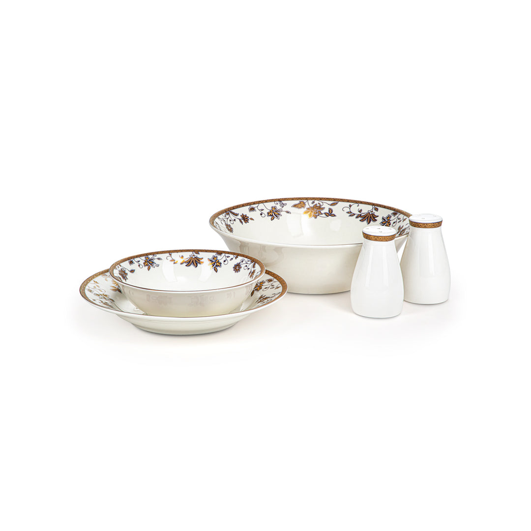 Almarjan 46 stykker Bone China middagssæt - SX-020