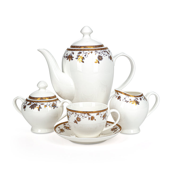 Almarjan 46 stykker Bone China middagssæt - SX-020