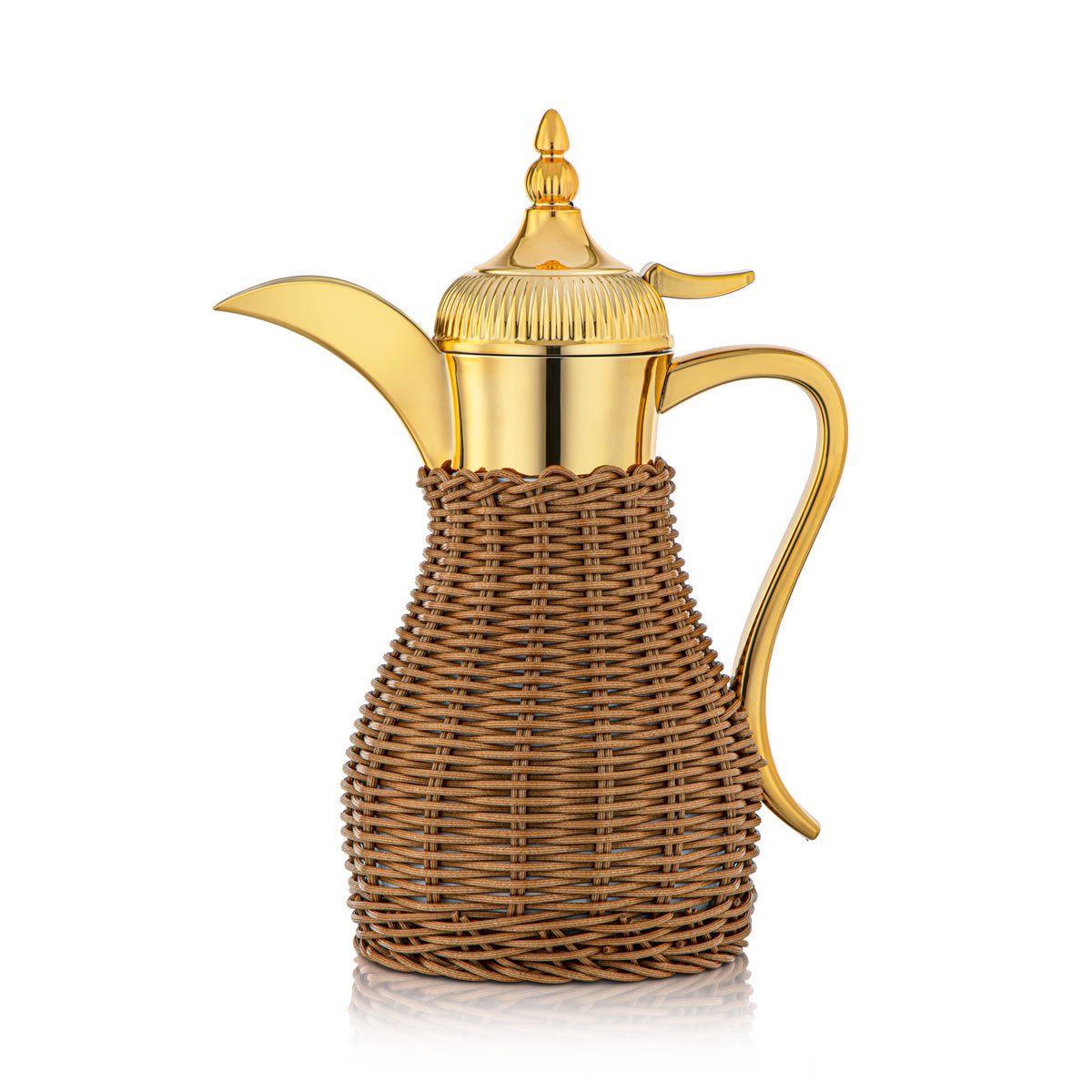 Almarjan 1 Liter Rattan Collection Vacuum Flask - VAF0010298