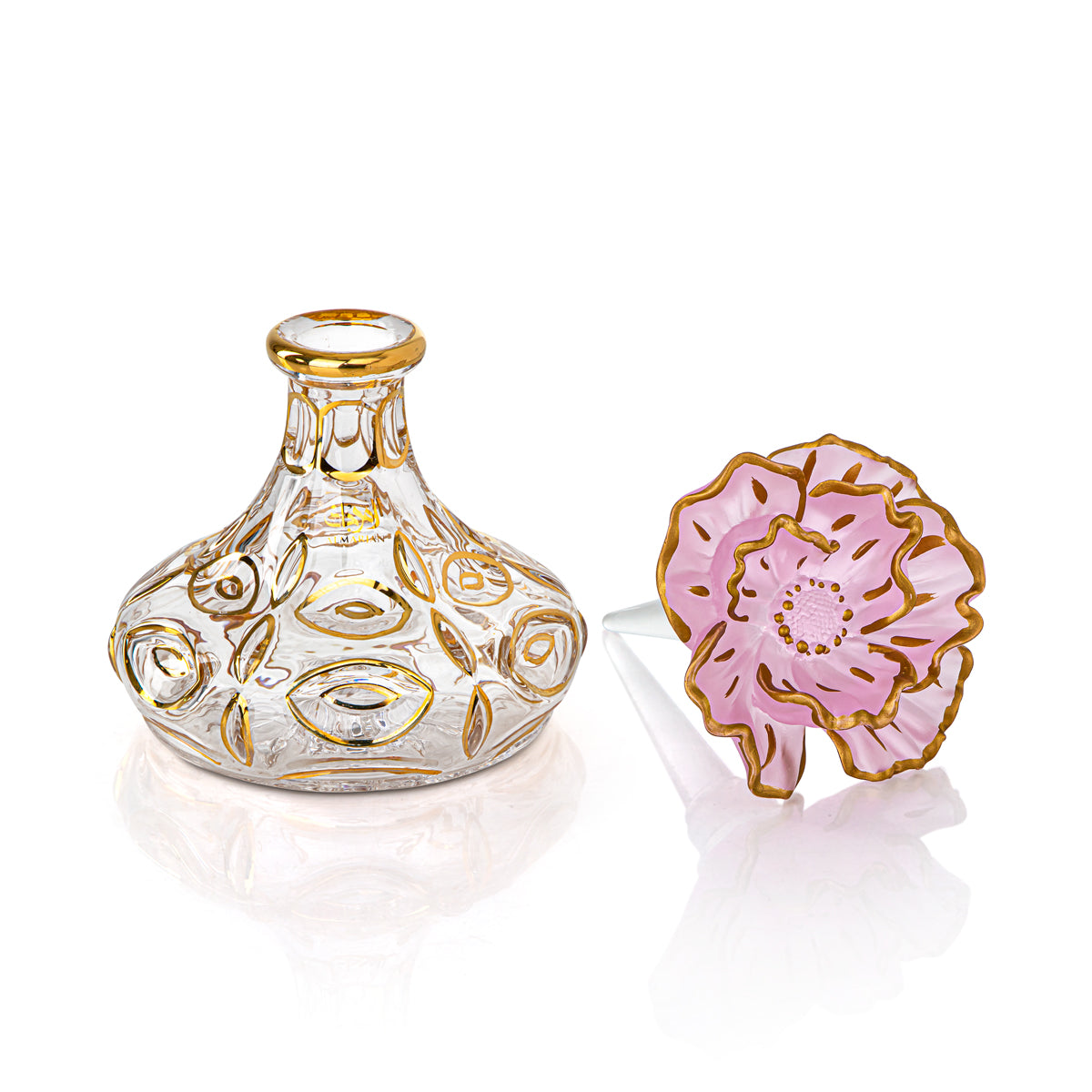 Almarjan 16 Tola Perfume Bottle - VR-HAM016-PG Pink