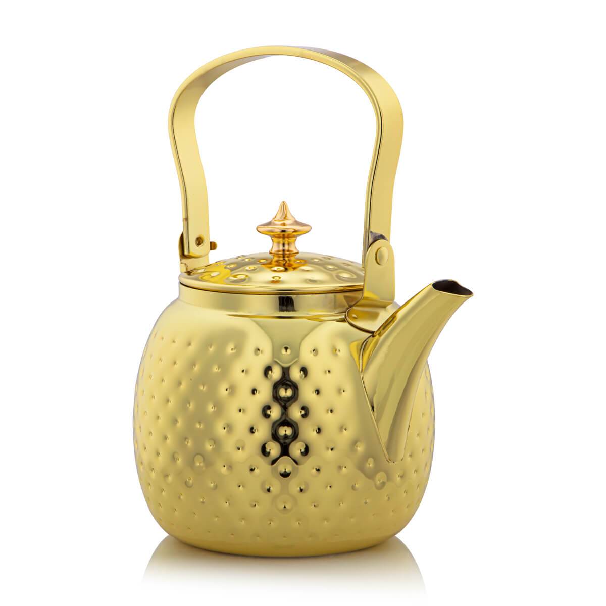 Almarjan 2 Pieces Stainless Steel Tea & Coffee Set Gold - STS0010627